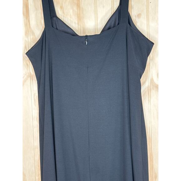 Onyx Nite by Wendy Chaitin Black Dress 18W Gothic Vampire Dark Formal Cocktail - Picture 7 of 10